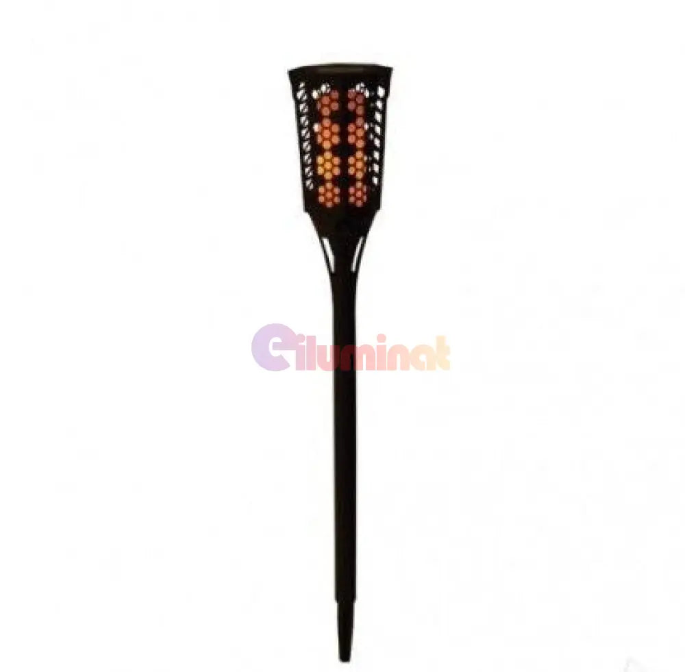 Stalp Led Gradina Torta Cu Incarcare Solara Fakla Solar Lamp