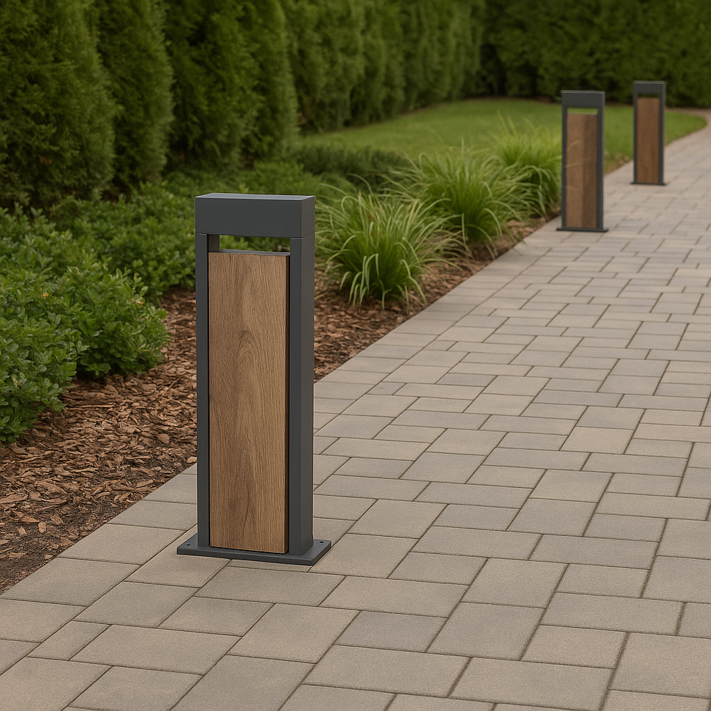 Stalp Ornamental De Gradina LED 11W SALMON 60CM STALP ORNAMENTAL GARDEN POLE