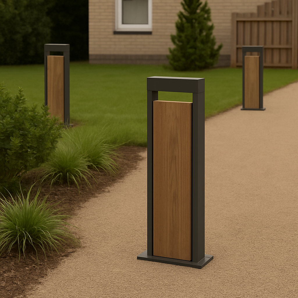 Stalp Ornamental De Gradina LED 11W SALMON 60CM STALP ORNAMENTAL GARDEN POLE