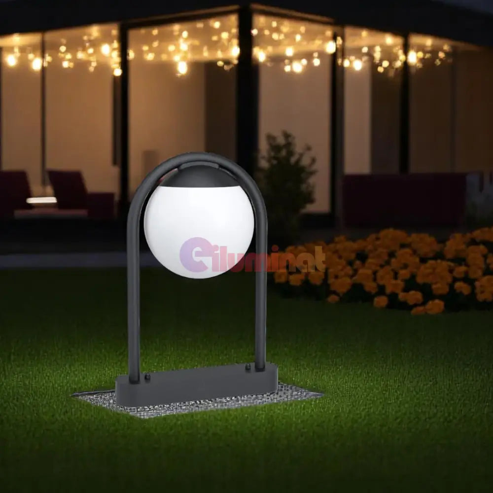 Stalp Exterior E27 IP44 98732 NEGRU / STALP ORNAMENTAL EXTERIOR LAMP