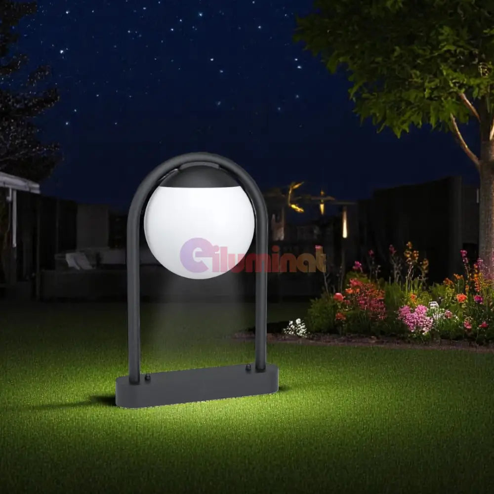 Stalp Exterior E27 IP44 98732 NEGRU / STALP ORNAMENTAL EXTERIOR LAMP