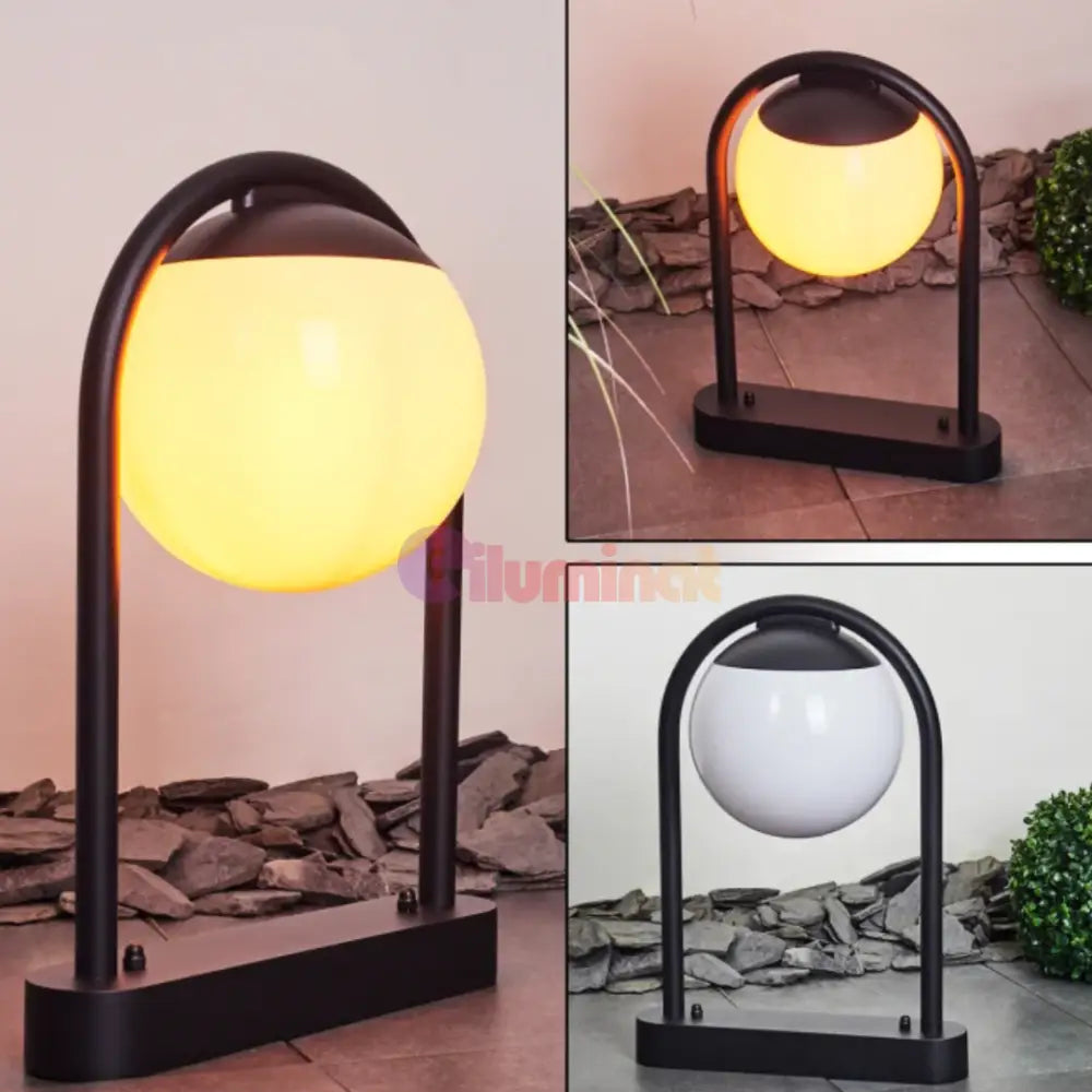 Stalp Exterior E27 IP44 98732 NEGRU / STALP ORNAMENTAL EXTERIOR LAMP