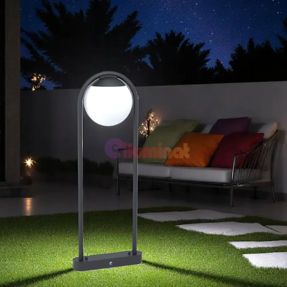 Stalp Ornamental de Gradina E27 IP44 98733 NEGRU / STALP ORNAMENTAL EXTERIOR LAMP