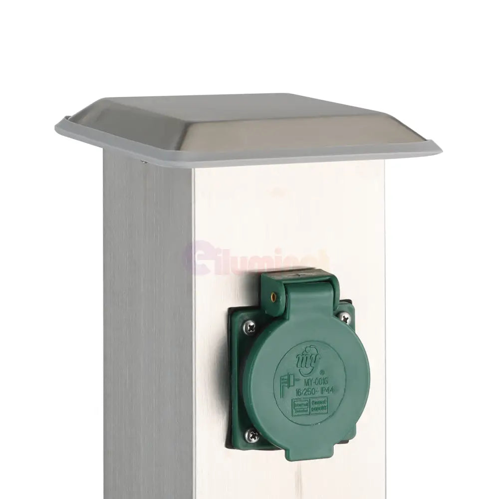 Stalpisor Decorativ cu 2 Prize de Exterior Eglo GARDEN POLE