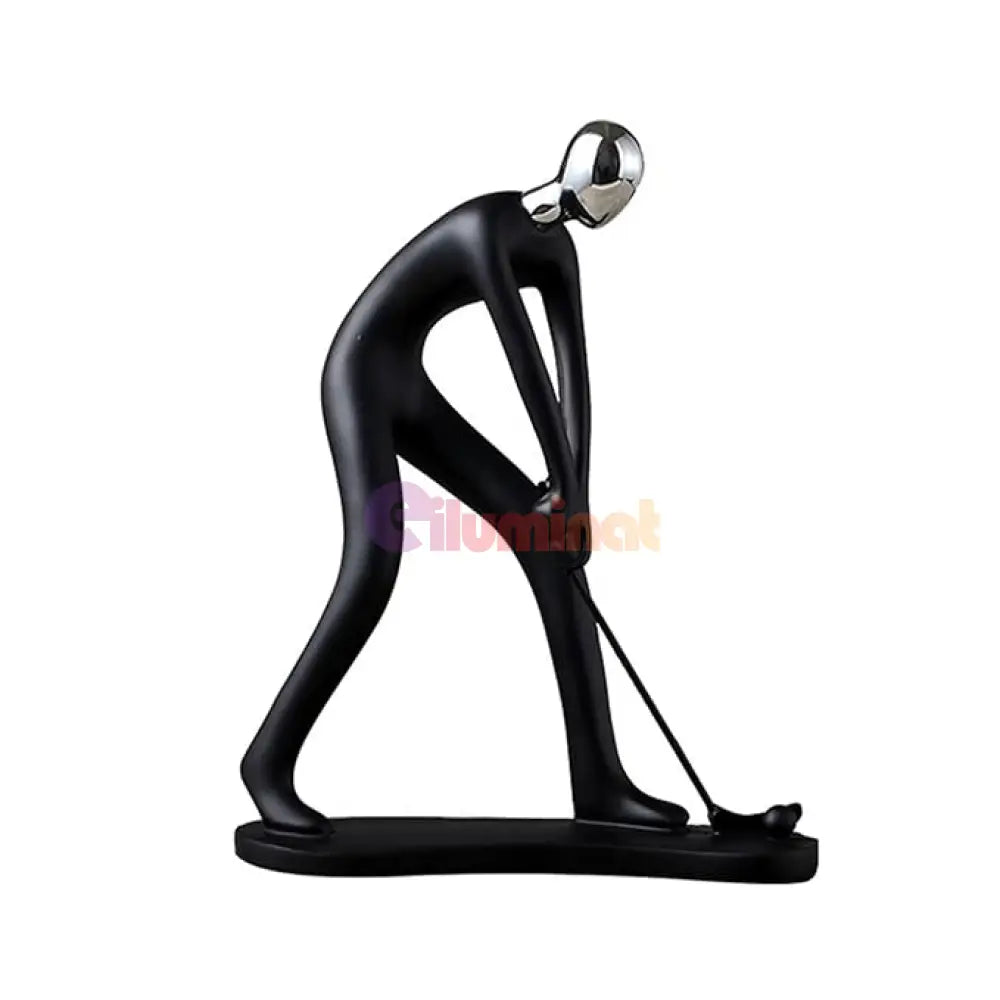 Statueta Golfer Moderna STATUETA / NEAGRA