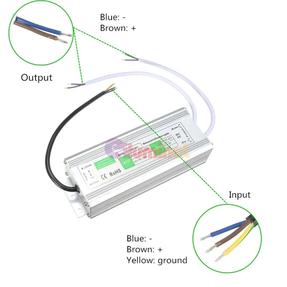 Sursa Alimentare 12V Waterproof Ip67 Power Supply