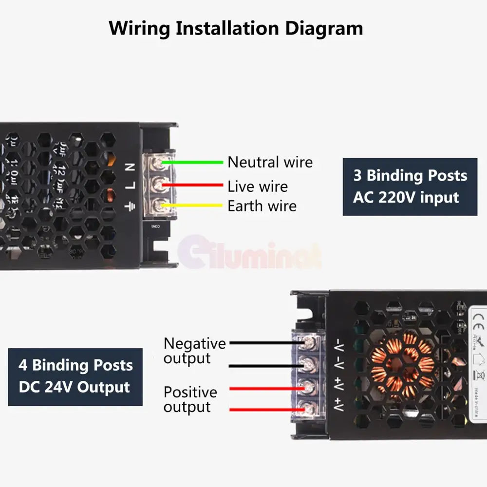 Sursa Alimentare 24V Slim Metal POWER SUPPLY