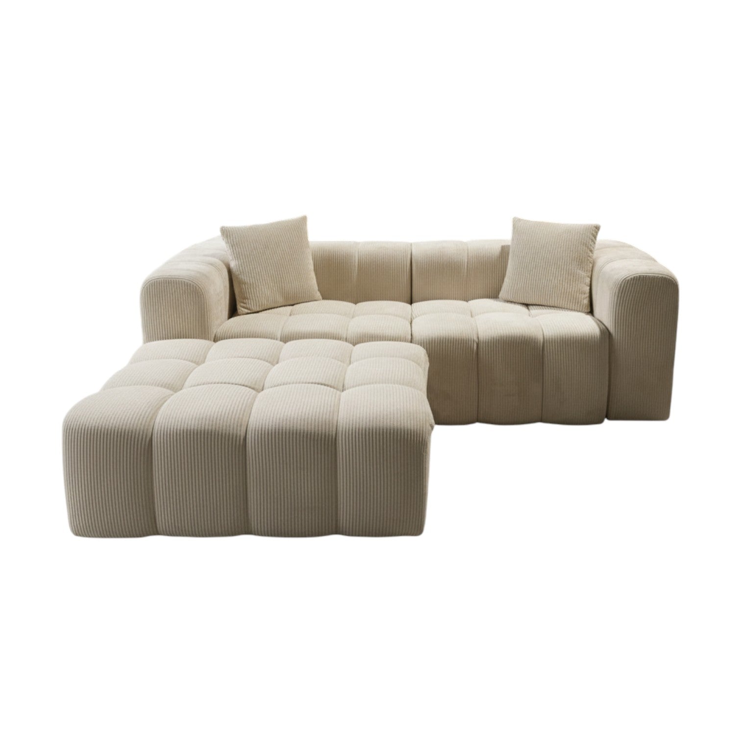 Canapea Modulara PEDRO 230x180cm Crem