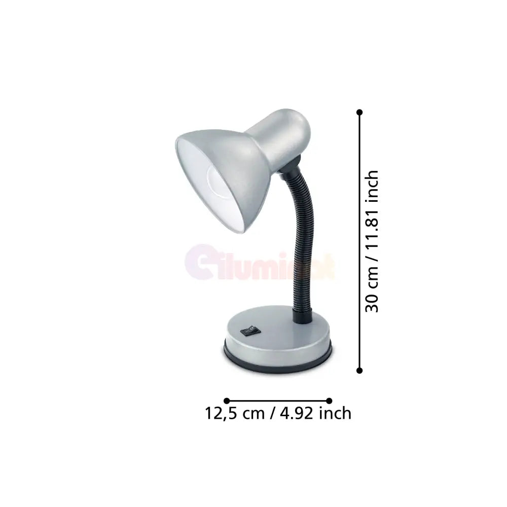Veioza BASIC 1 Silver 30CM Eglo