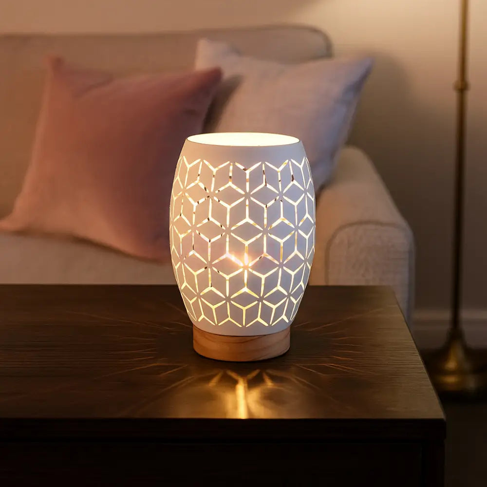 Veioza BIDAR 1xE27 Alba