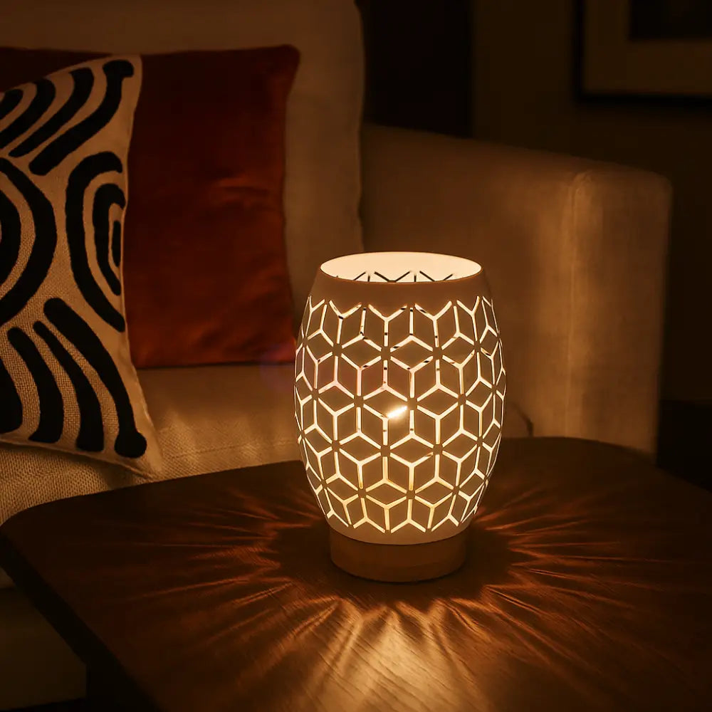 Veioza BIDAR 1xE27 Alba