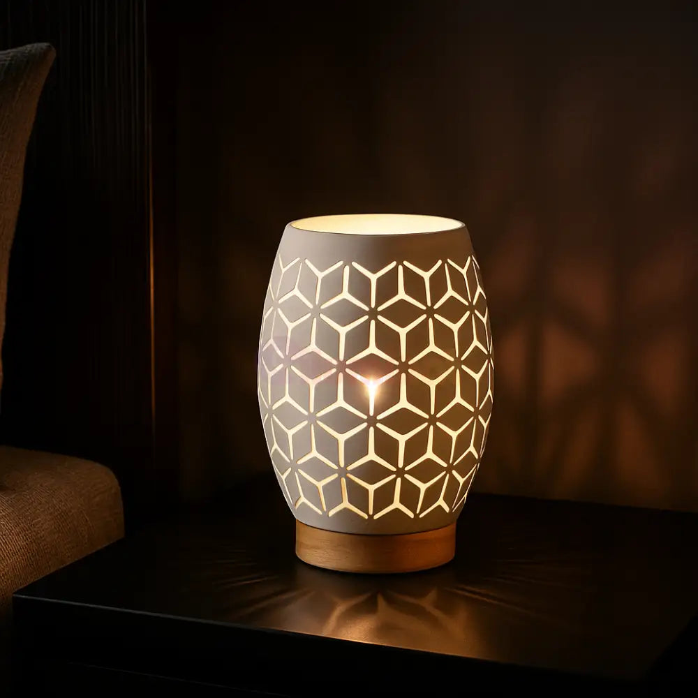 Veioza BIDAR 1xE27 Alba