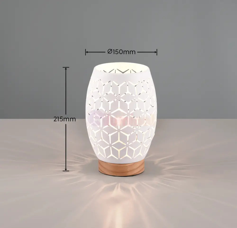 Veioza BIDAR 1xE27 Alba