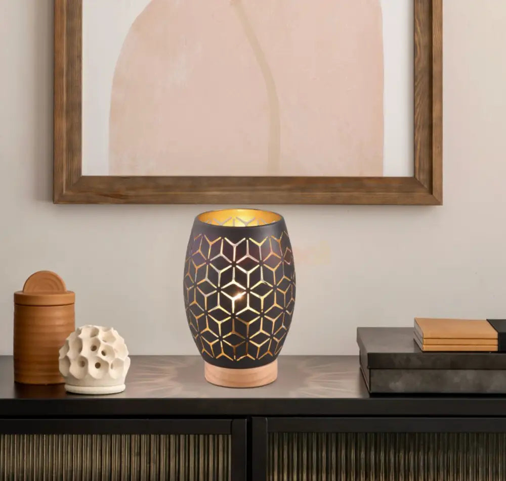 Veioza BIDAR 1xE27 Neagra