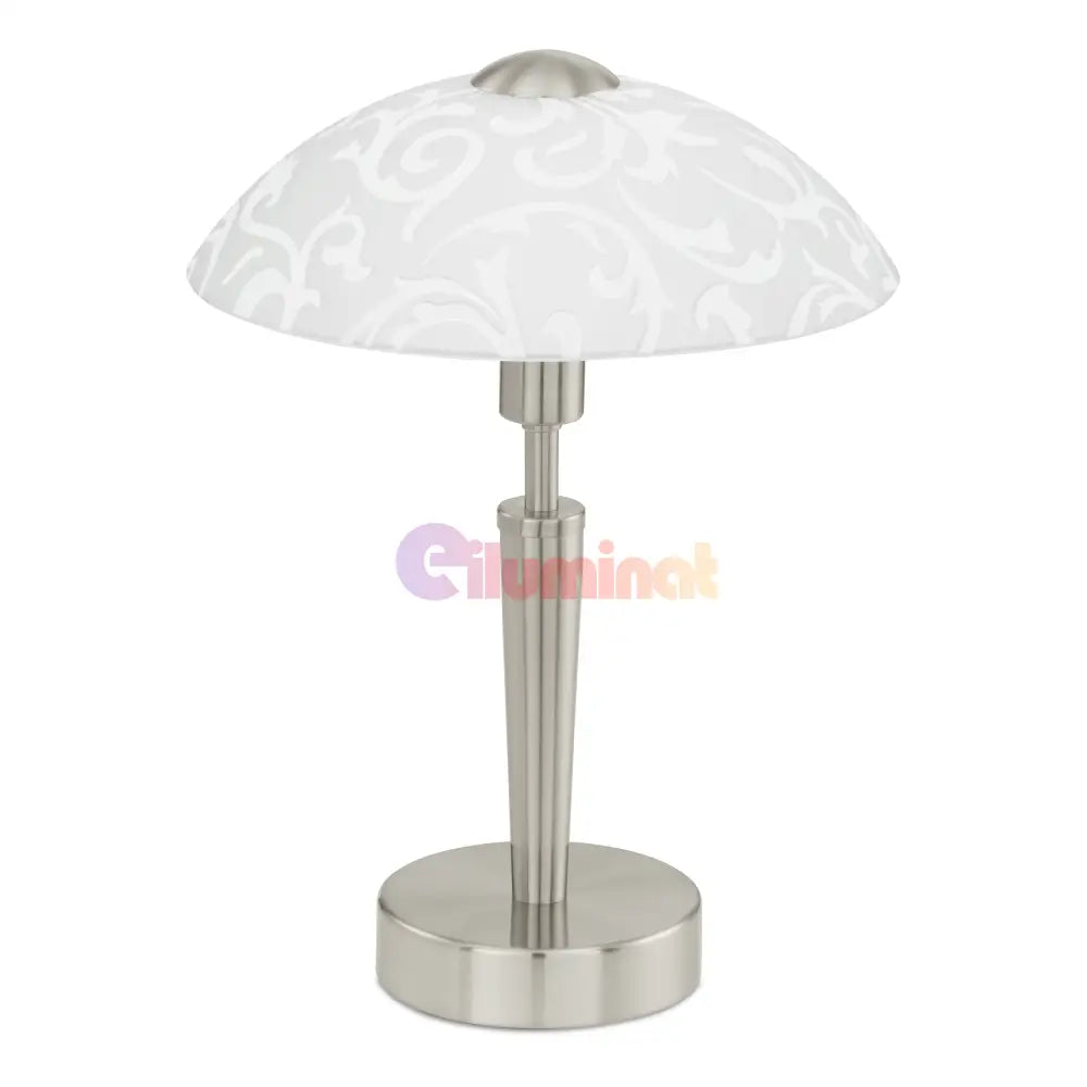 Veioza Decorativa Dimabila SOLO Silver 32CM VEIOZA DECORATIVA desk lamp