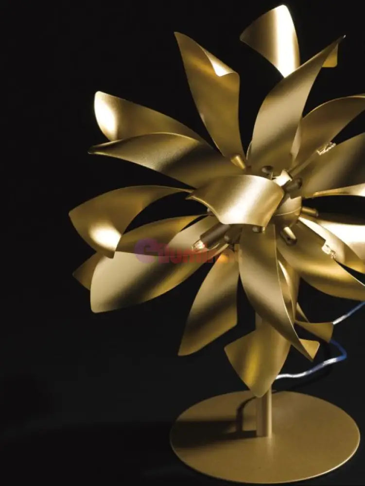 Veioza Decorativa Golden Blossom 50Cm Table Lamp