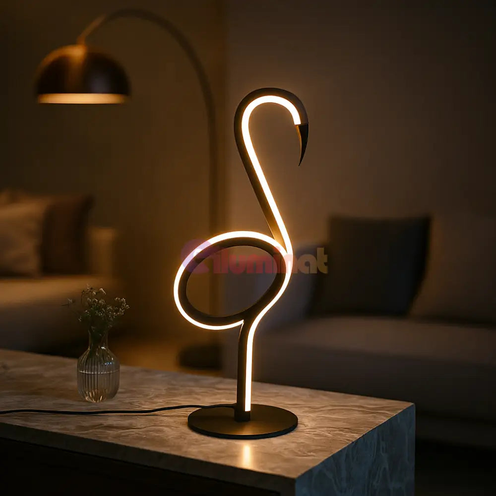 Veioza LED INGO 6W Neagra desk lamp