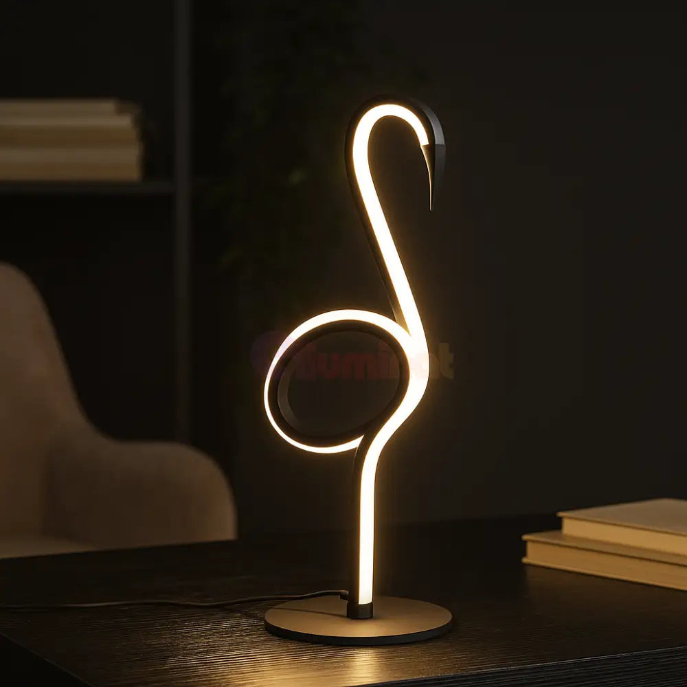 Veioza LED INGO 6W Neagra desk lamp