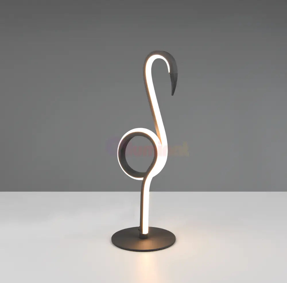 Veioza LED INGO 6W Neagra desk lamp