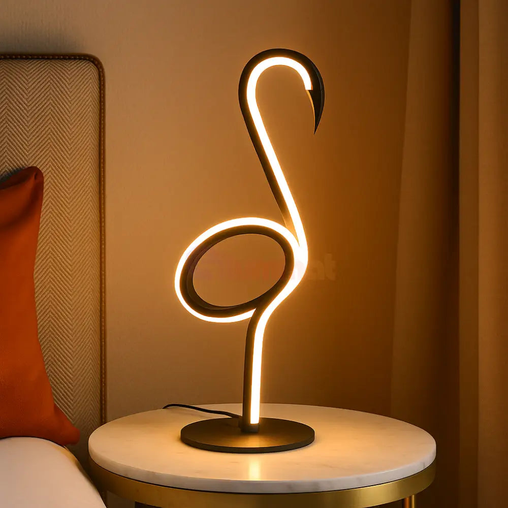 Veioza LED INGO 6W Neagra desk lamp