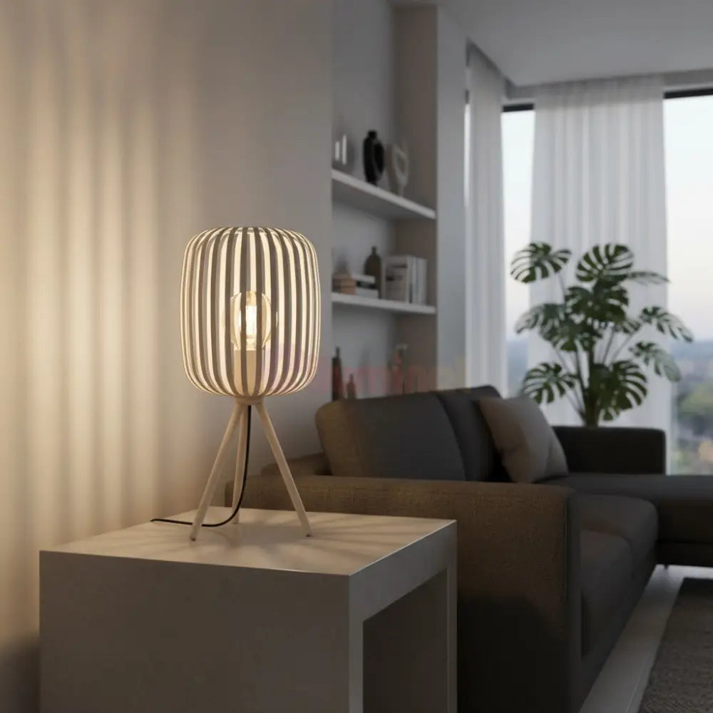Veioza Decorativa ROMAZZINA Cream Ø20CM desk lamp