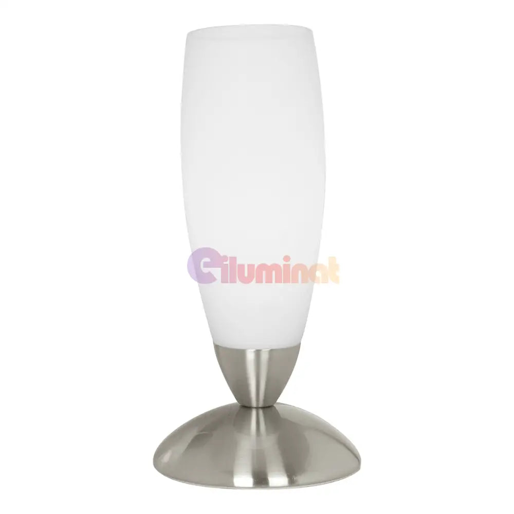 Veioza Decorativa SLIM Silver & White 22CM VEIOZA DECORATIVA desk lamp