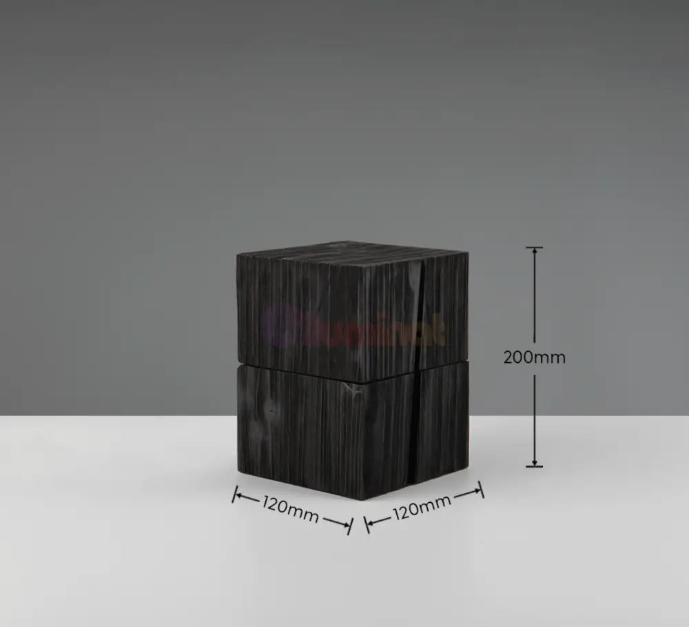 Veioza TREASURE 1x E14 Black