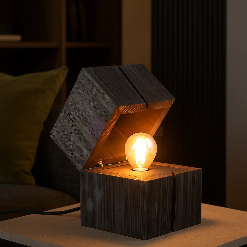 Veioza TREASURE 1x E14 Black