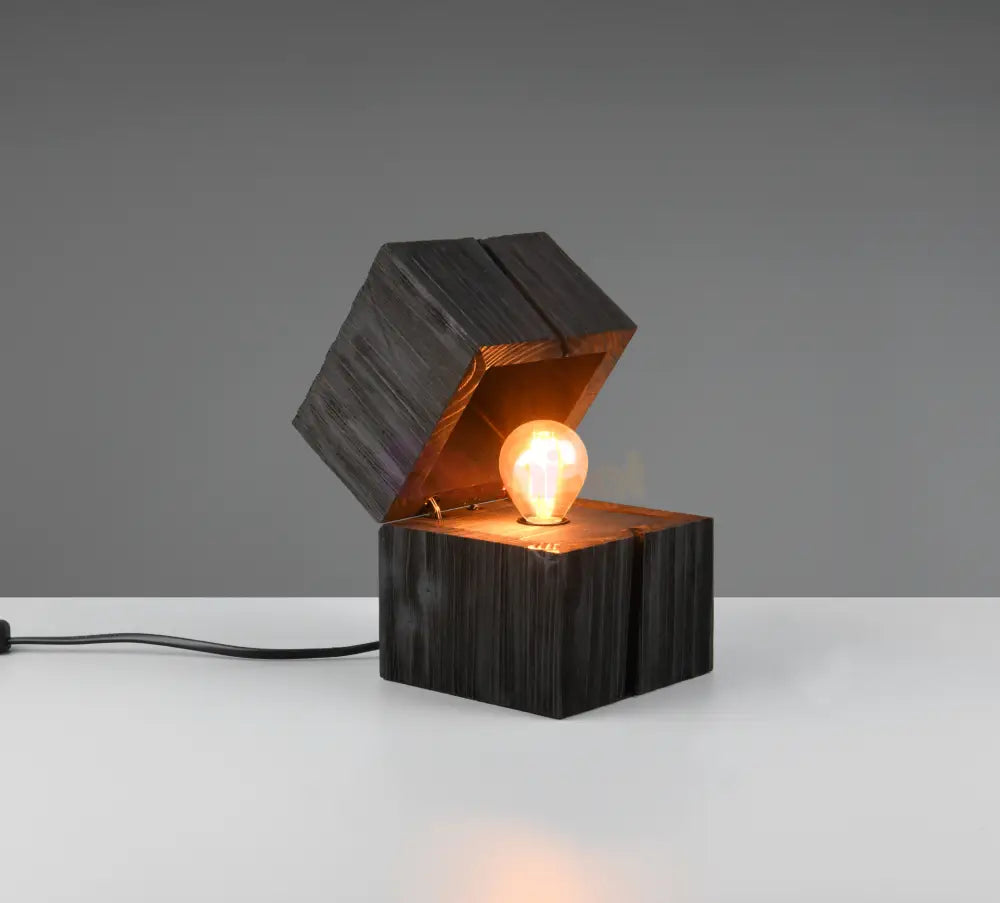 Veioza TREASURE 1x E14 Black