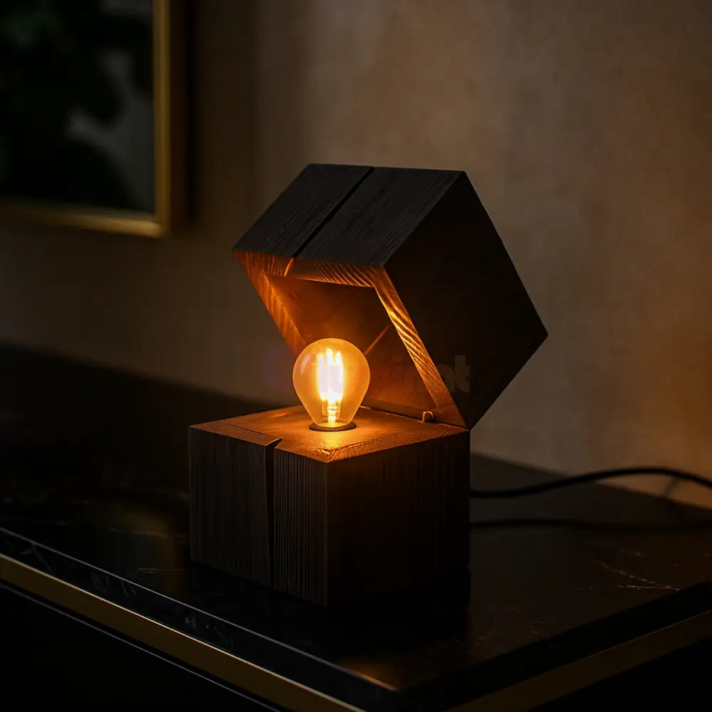 Veioza TREASURE 1x E14 Black