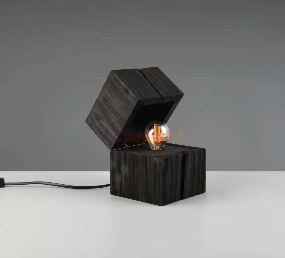 Veioza TREASURE 1x E14 Black