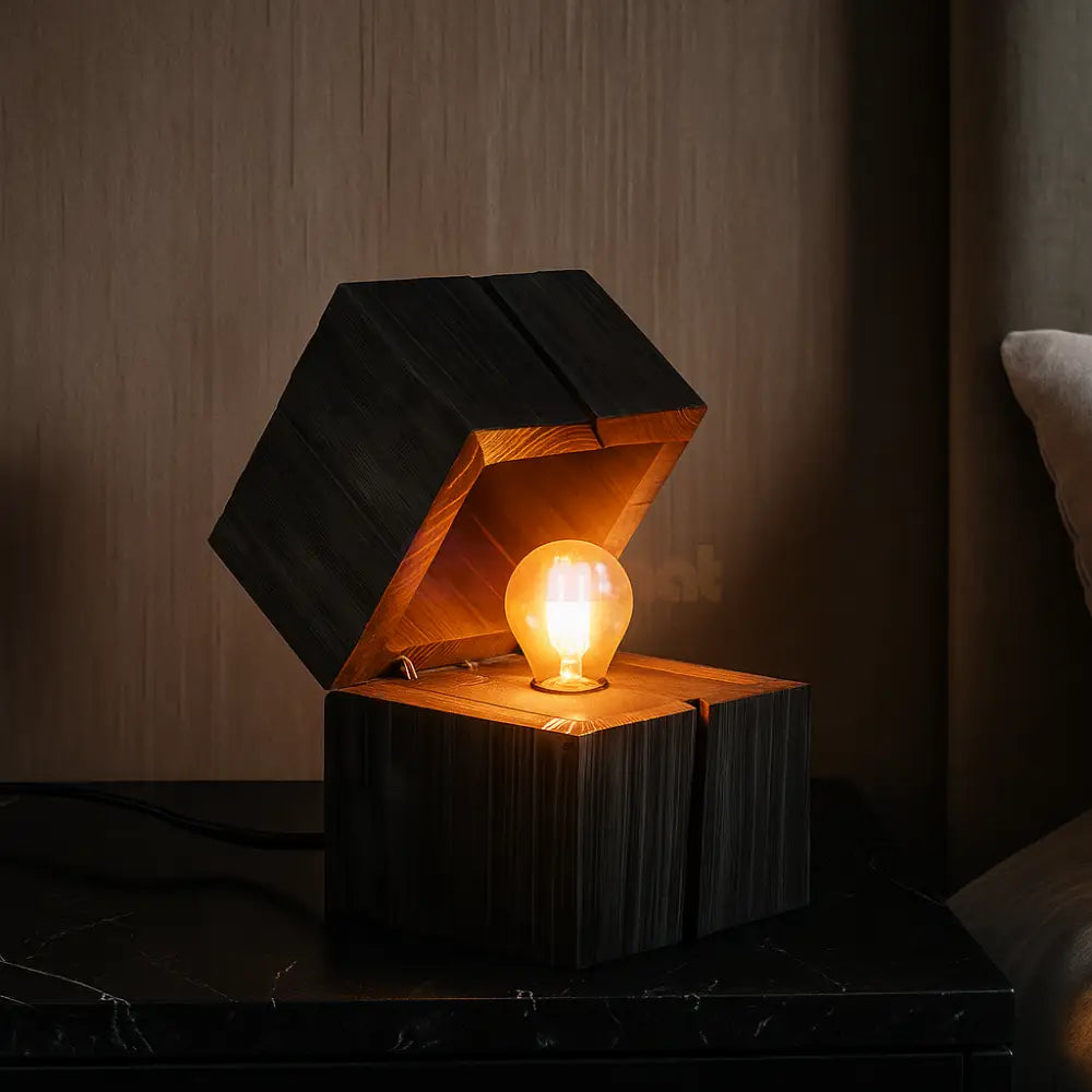 Veioza TREASURE 1x E14 Black