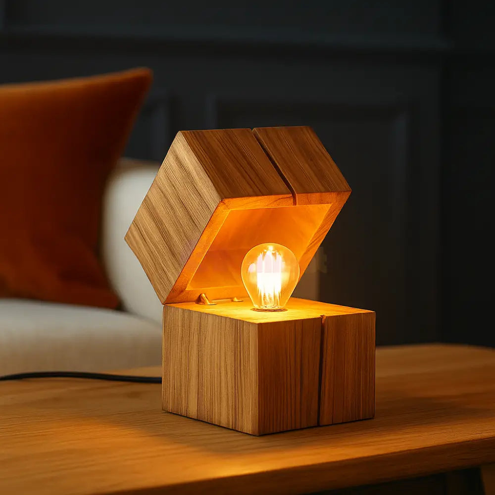 Veioza TREASURE 1x E14 Finisaj Natural