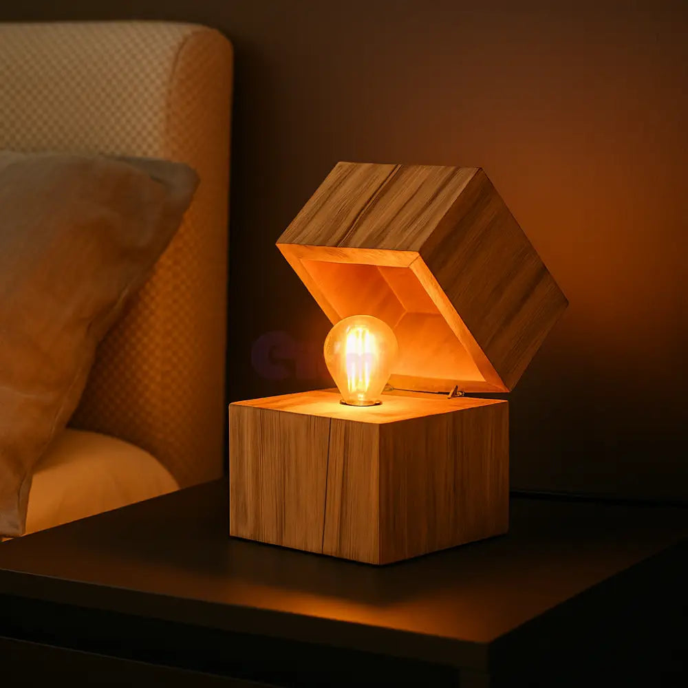 Veioza TREASURE 1x E14 Finisaj Natural