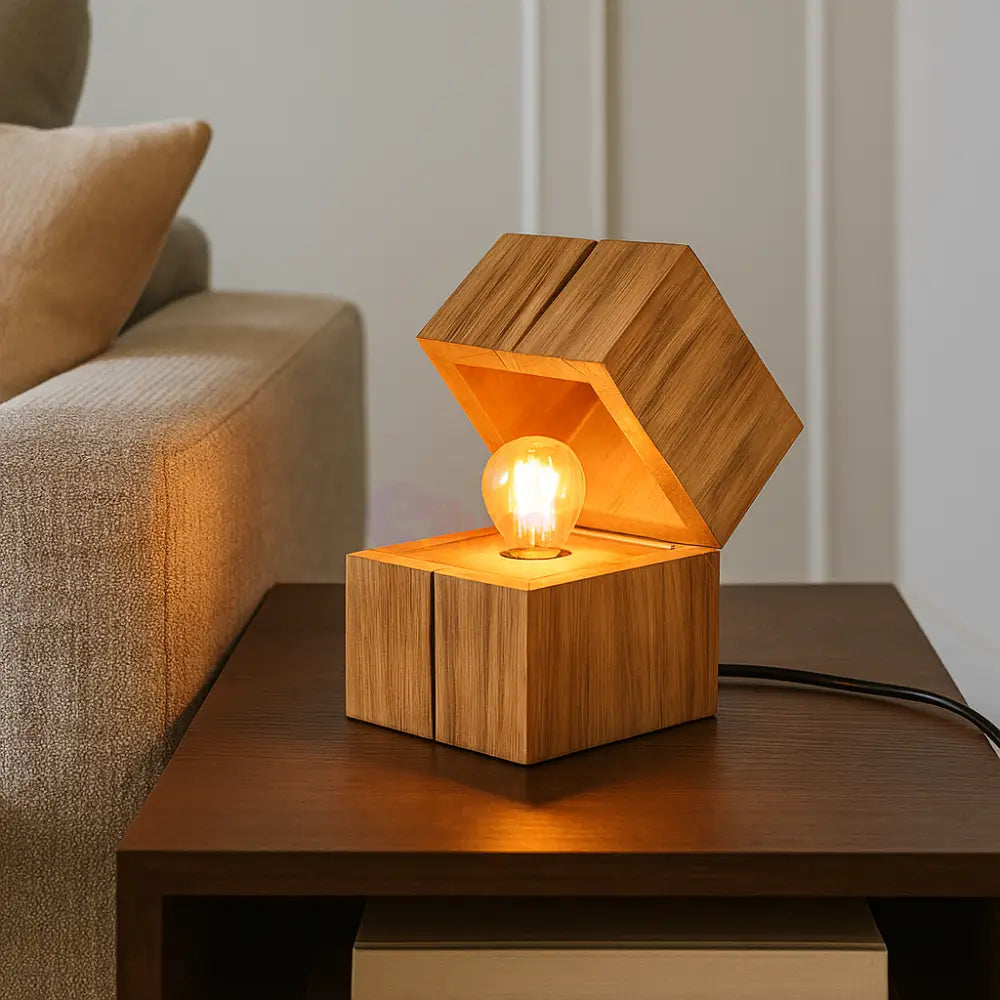 Veioza TREASURE 1x E14 Finisaj Natural