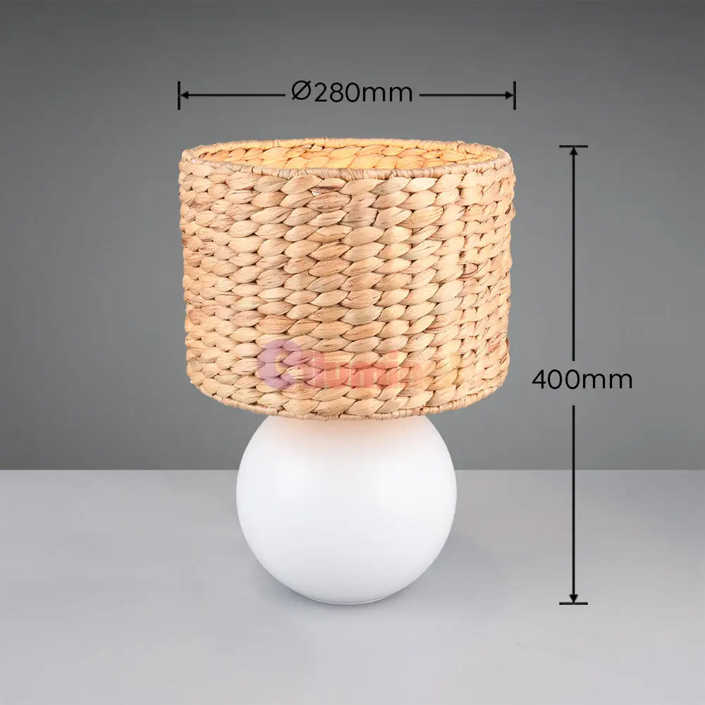 Veioza VINA 1xE27 Alba 40W desk lamp