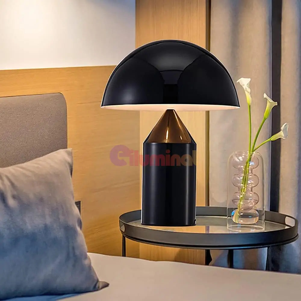 Veioza Luxury Black Mushroom table lamp