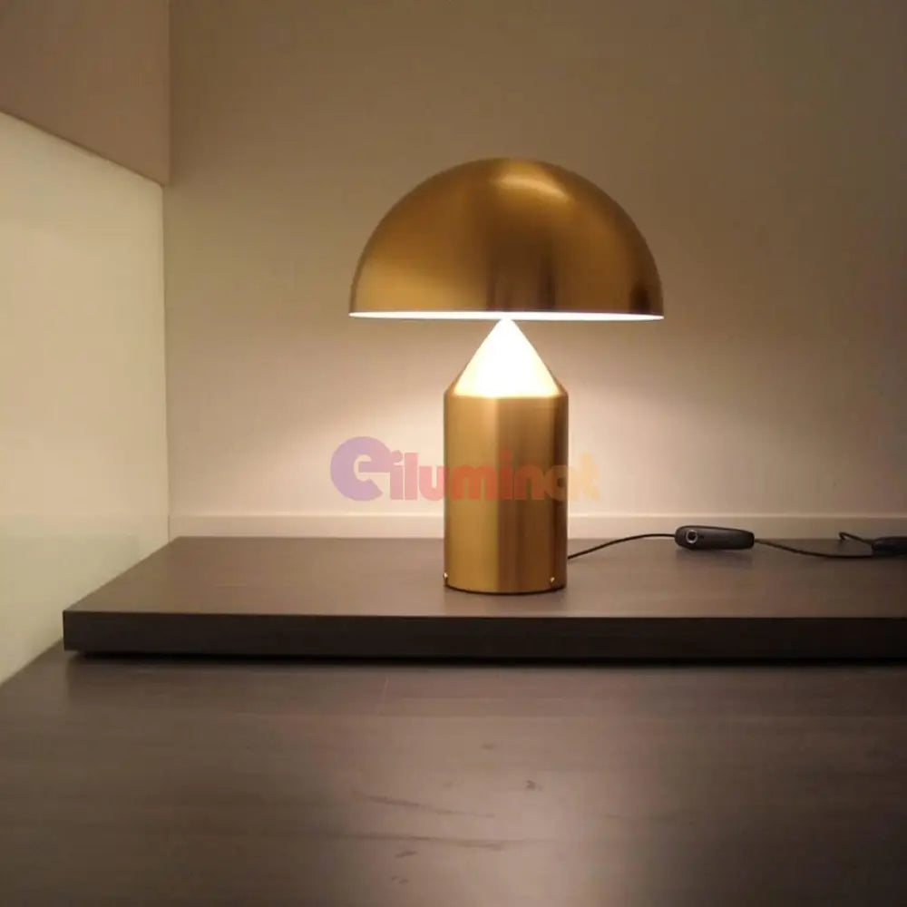 Veioza Luxury Gold Mushroom table lamp