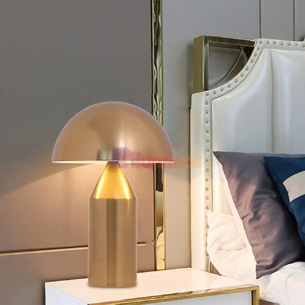 Veioza Luxury Gold Mushroom table lamp