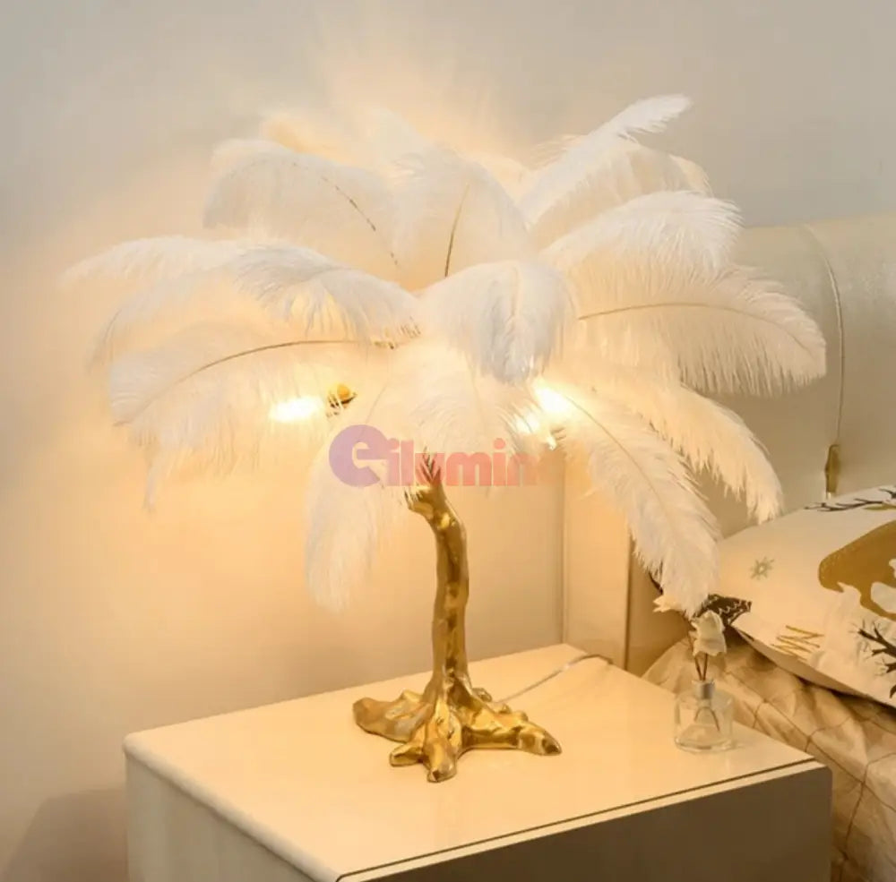 Veioza Luxury Peacock 3Xe14 Table Lamp