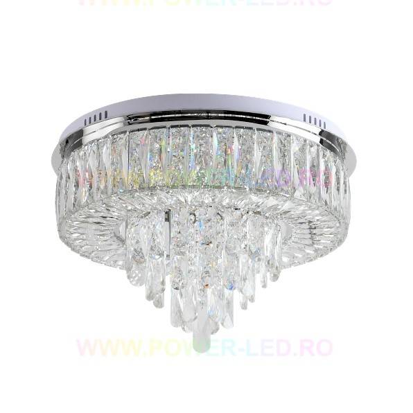 Lustra LED 100W ELEGANCE Circle Maxi Cristal Telecomanda