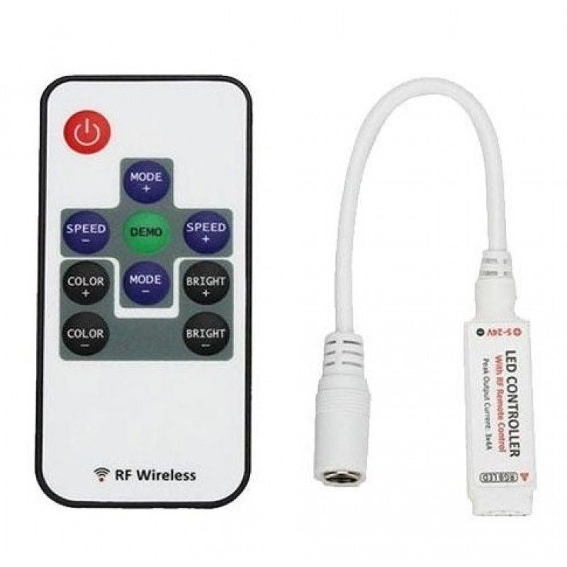 Mini Controller RGB 12A 12V Telecomanda RF