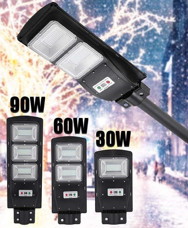Lampa LED 30W Solara SLIM Senzor Miscare + Telecomanda