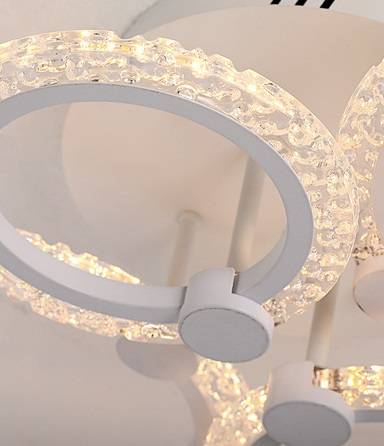 Lustra LED 160W 4+2 CIRCLE MAXI BUBBLES Design Telecomanda
