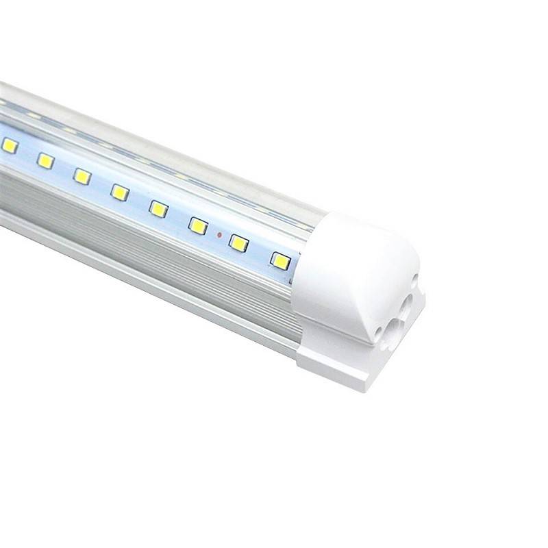 Tub LED T8 Transparent Suport Inclus 120cm 18W Interconectabil