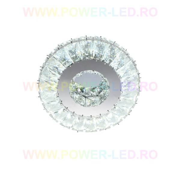 Aplica LED 56W Rotunda Cristal