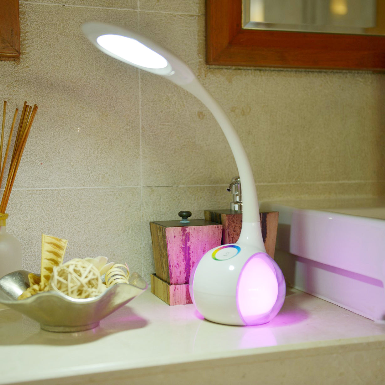 Lampa LED Birou RGB Flexibila