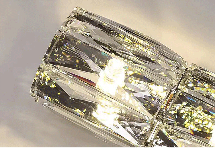 Aplica LED 40W Cristal Cilindru 40cm