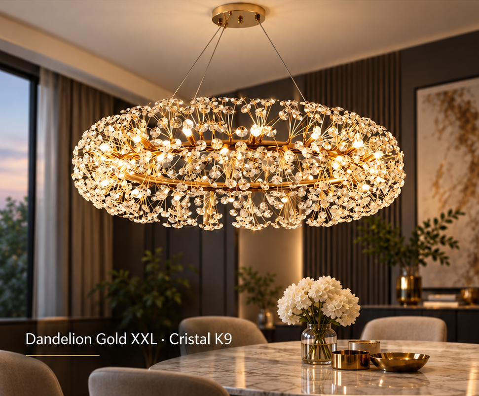 Dandelion Gold XXL · Cristal K9